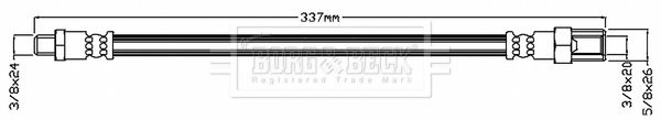 BORG & BECK Тормозной шланг BBH6524